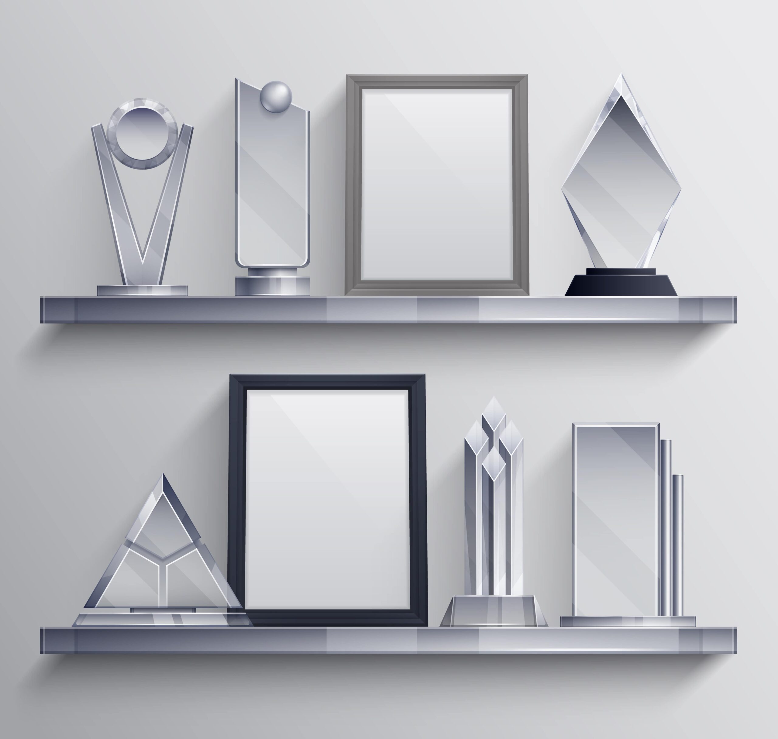 Metal Plaques - Platinum Awards